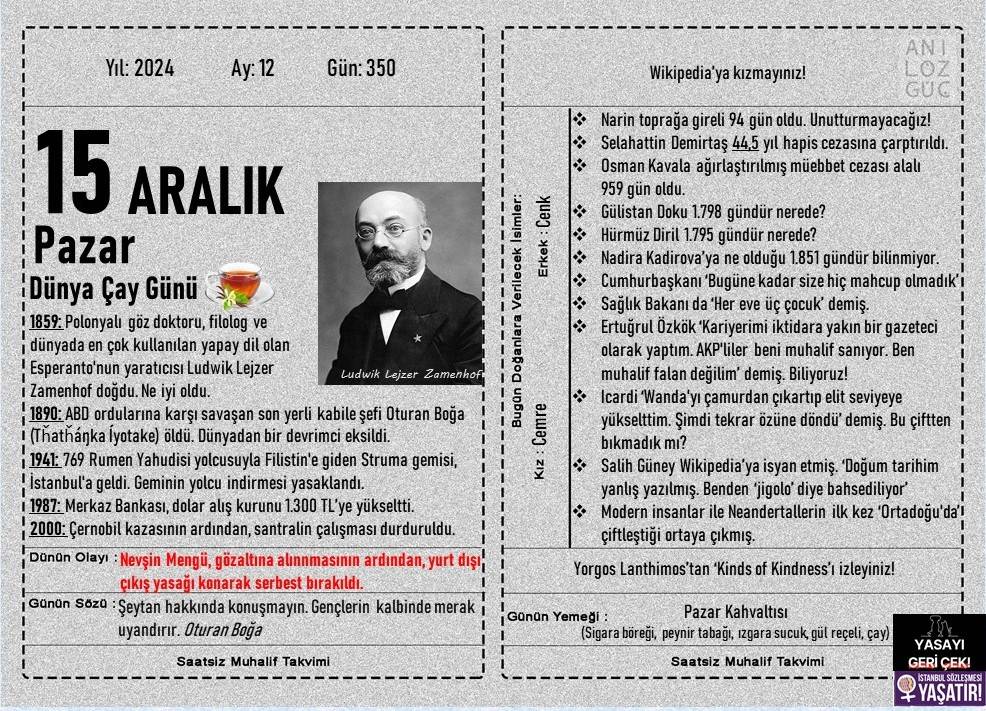 Dünya Çay Günü 1
